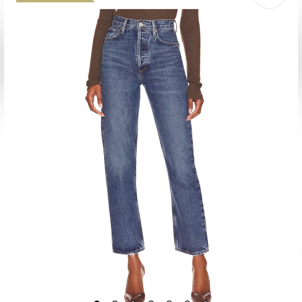 Agolde 90’s Pinch Waist Jeans in Portrait Wash